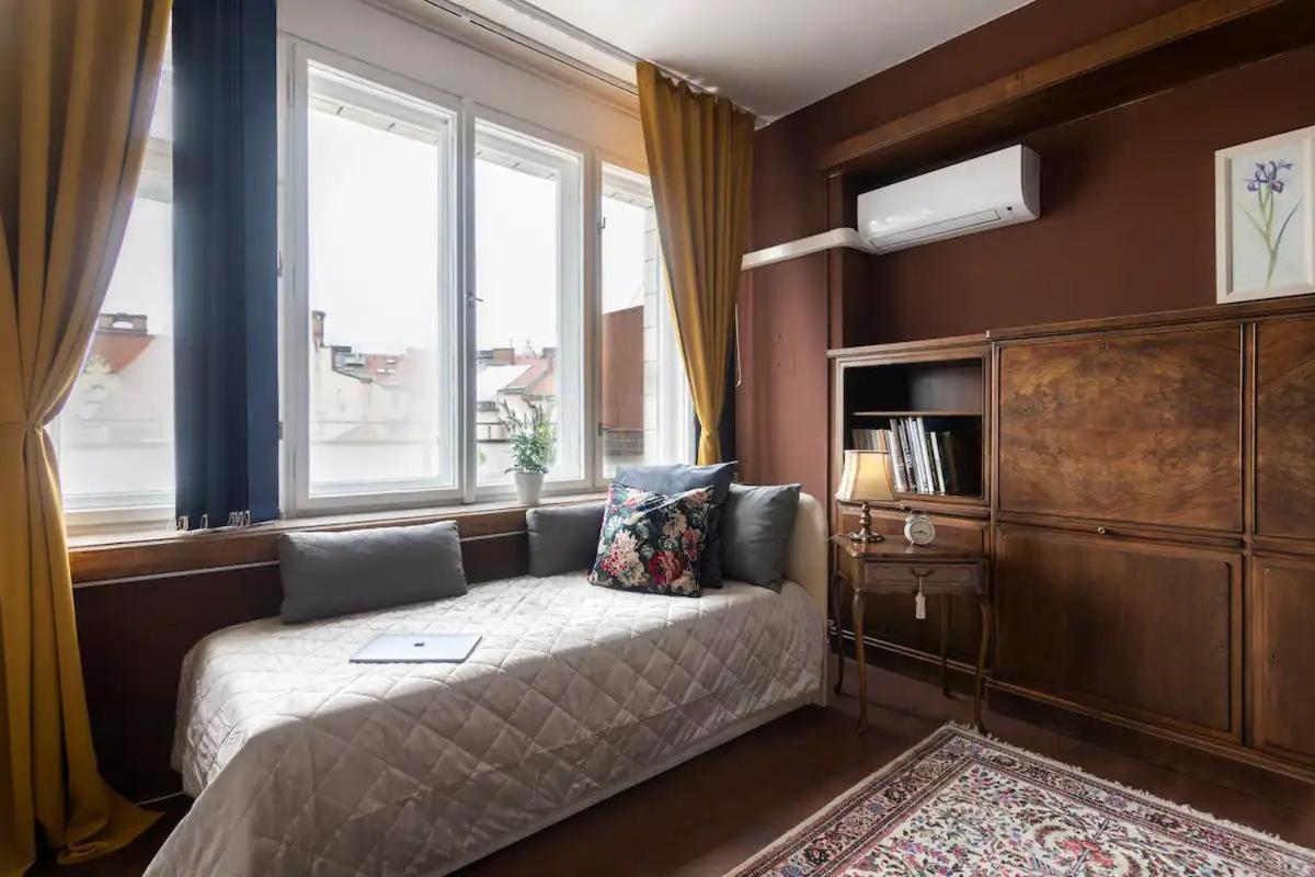 Waterfront River Side Roof Top Apartment - Terrace With City View Praga Exterior foto