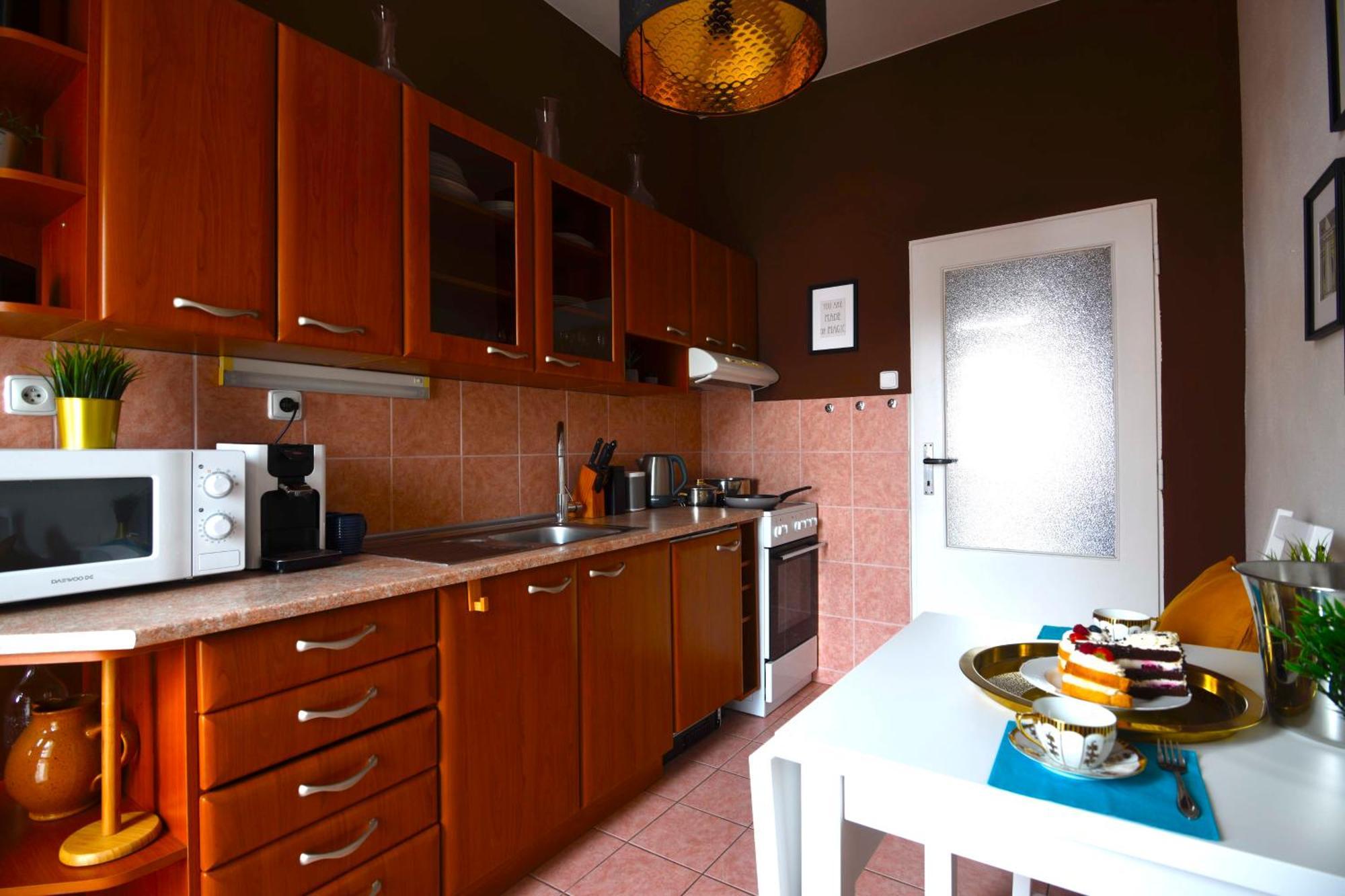 Waterfront River Side Roof Top Apartment - Terrace With City View Praga Exterior foto