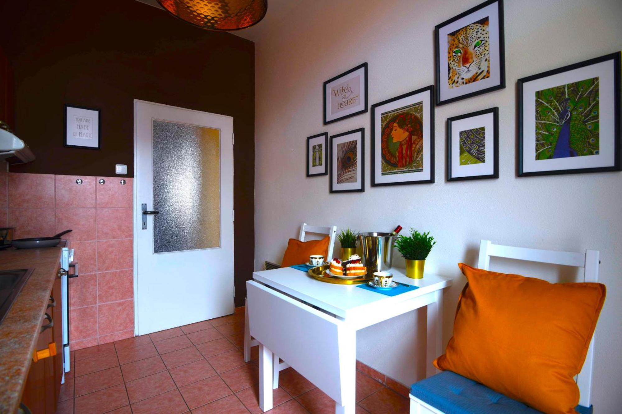 Waterfront River Side Roof Top Apartment - Terrace With City View Praga Exterior foto