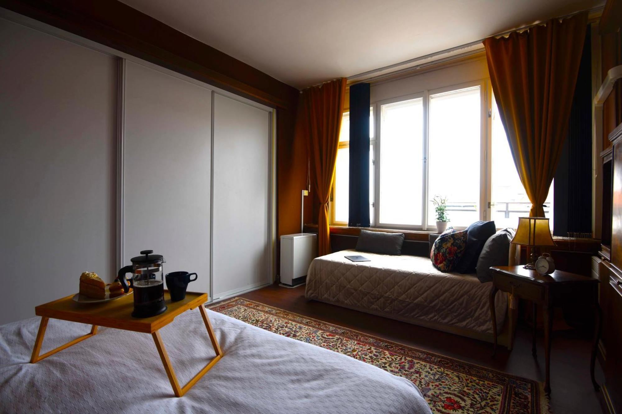 Waterfront River Side Roof Top Apartment - Terrace With City View Praga Exterior foto